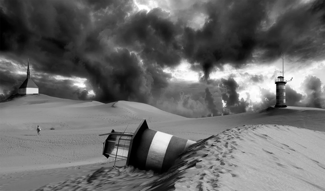 Christoph Woloszyn - Surreal - Zwei Lichttürme